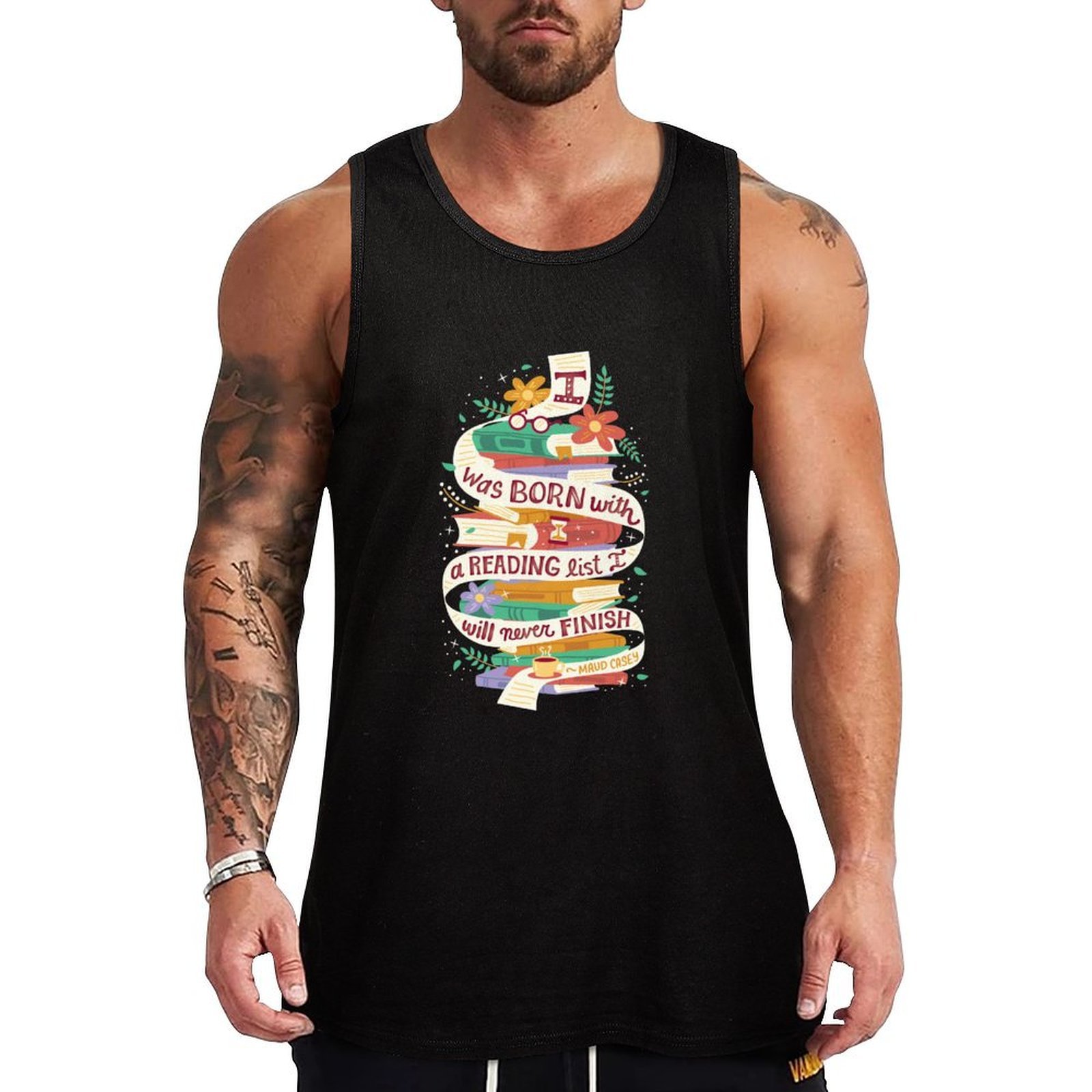 Outdoor Sports List - Reading list Tank Top Outdoor Work