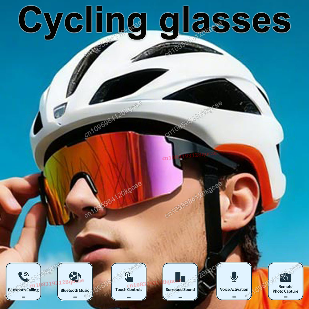 Outdoor Sport Gear - Cycling Smart Glasses HD Bluetooth Call