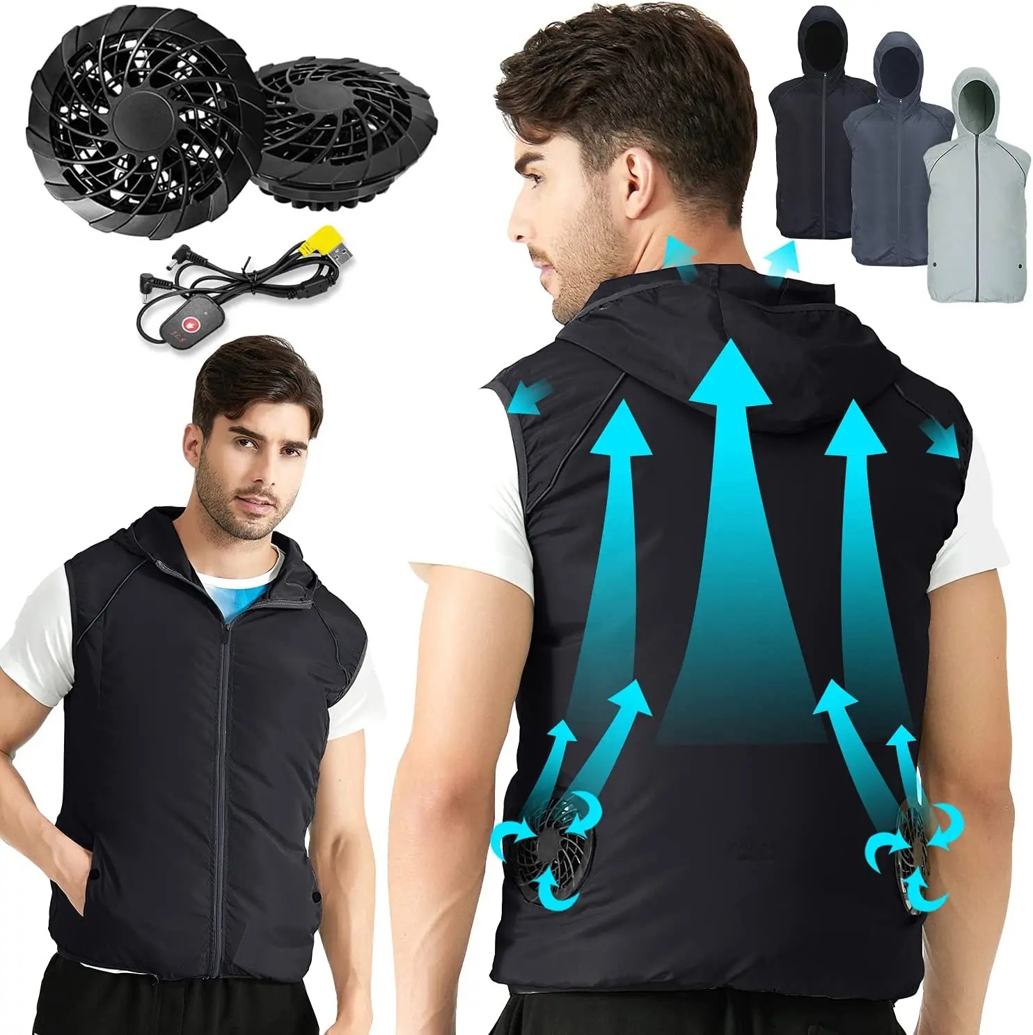 Outdoor Sport Jacket Women'S - Summer Sport Fan Air Condition Cool