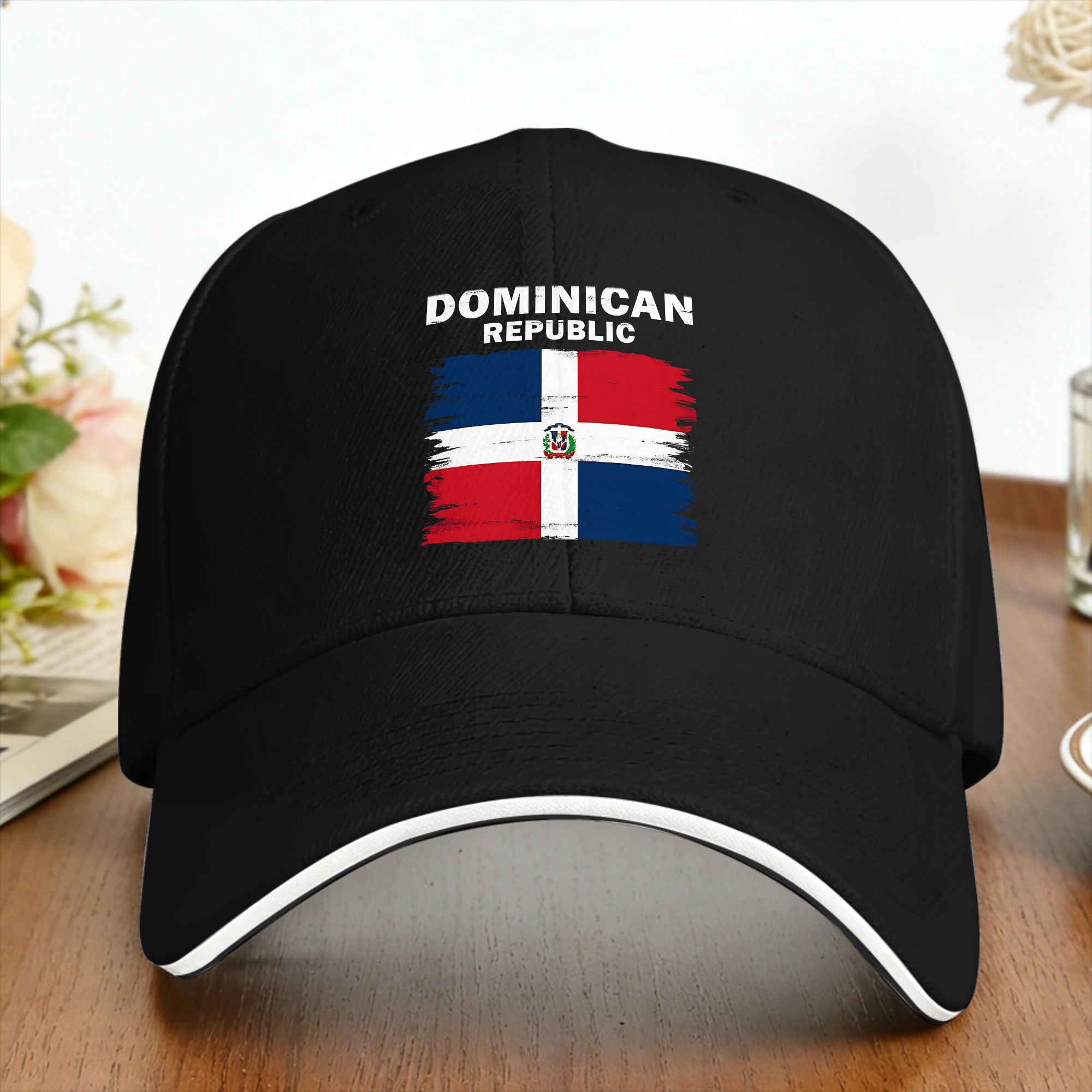 Outdoor Sport Ideas - Dominican Republic Flag National Baseball Cap