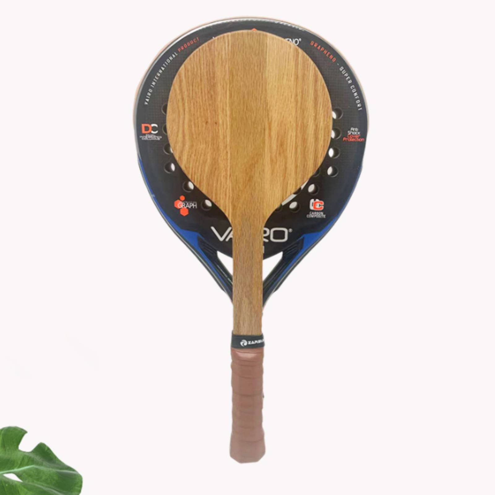 Outdoor Sports Accessories - Wood Beach Tennis Racket Beach Training