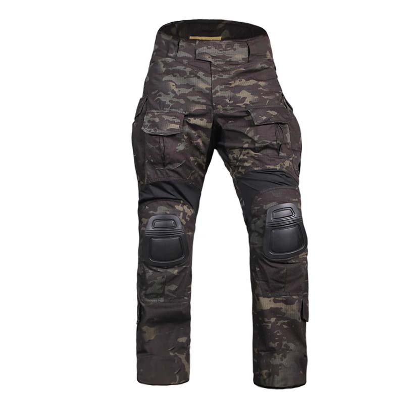 Outdoor Sport Climbing Gear - G3 Combat Pants +Pads Elastic Sport