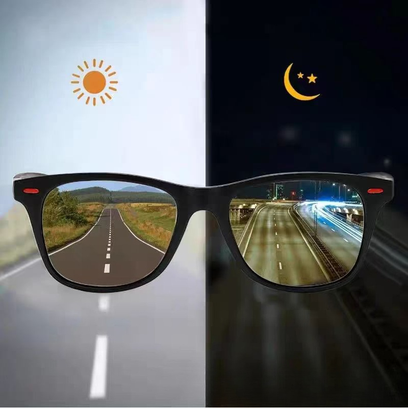 Outdoor Sport Day - Night Vision Glasses PC Frame Polarized