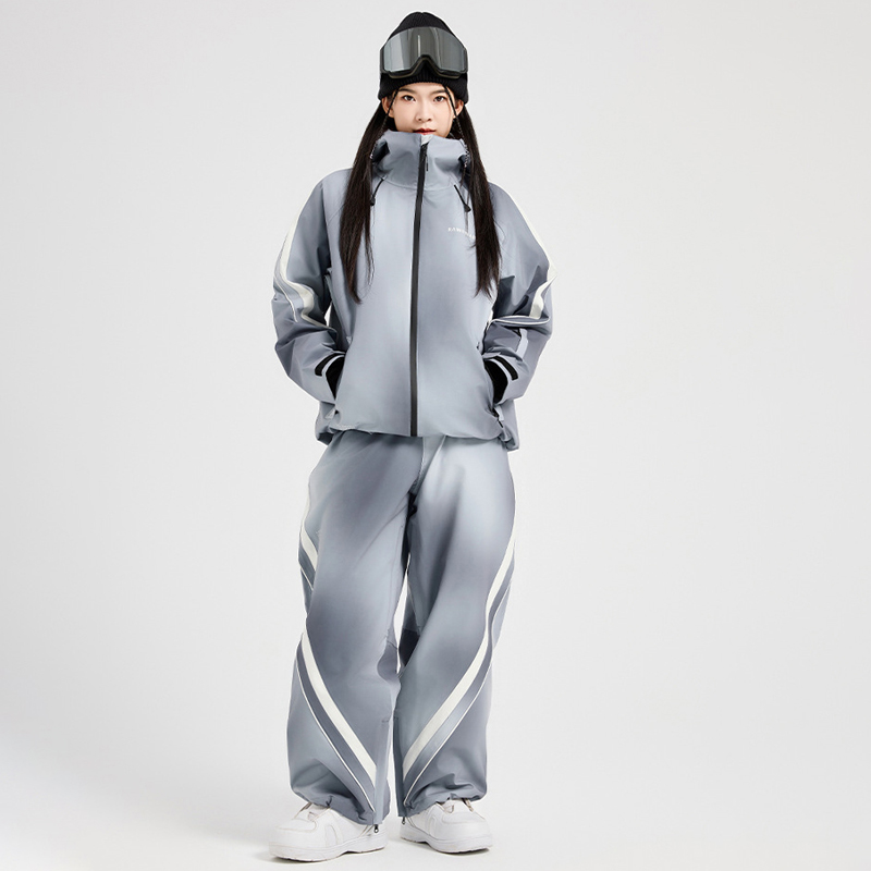 Outdoor Sport Jacket Women'S - Winter Waterproof Hooded Jacket Pants Women
