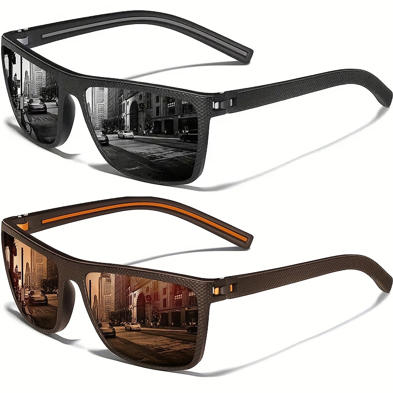 Outdoor Sport Glasses - Square Outdoor Sport Sunglasses for Men