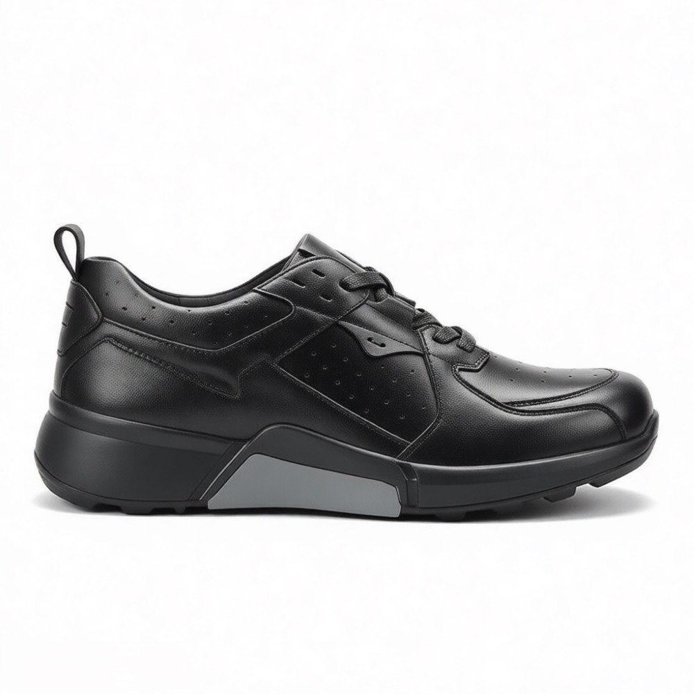 Outdoor Sport Outfit - Genuine Leather Shoes Men Trendy Luxury