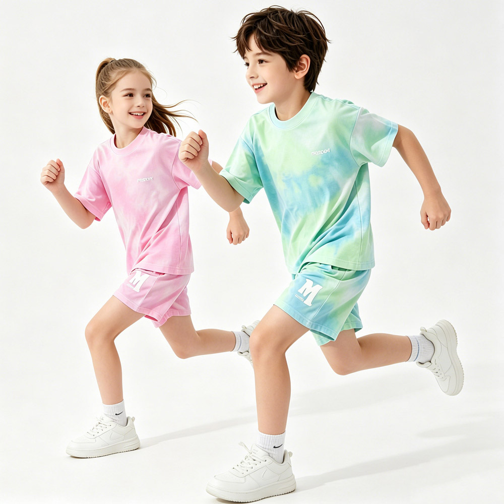 Outdoor Sports Outfit - 5-14Years Kids Sport Set Cotton Boys