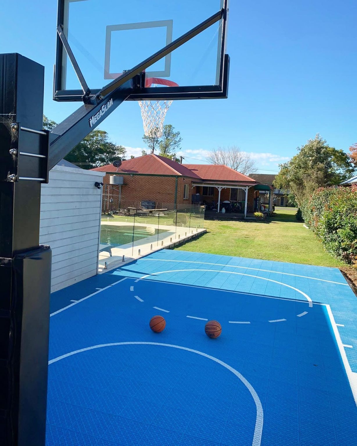 Outdoor Sport Court Tiles - Intelligent pp Interlocking Portable Basketball Sport
