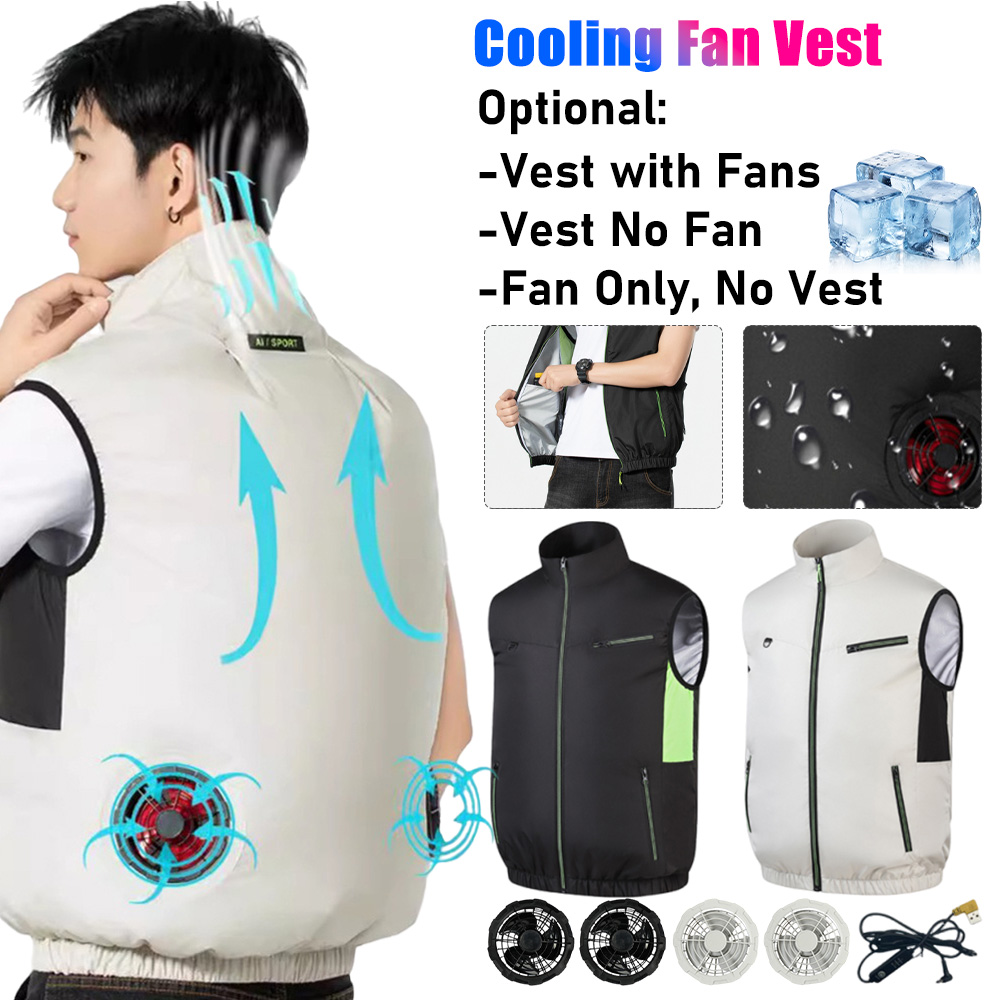 Outdoor Sport Jacket Women'S - 2025 Cooling Fan Vest Air Conditioner