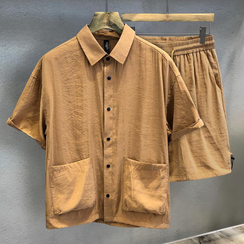 Outdoor Sports Outfit - Ice Silk Cooling Fabric Men's Summer