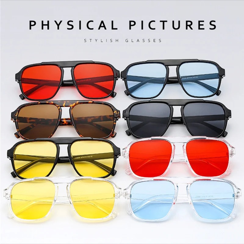 New Oversized Frame Sunglasses - Outdoor Sport Glasses ulasan dan harga