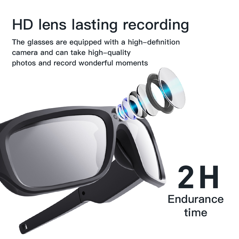 4K HD Smart Glasses Camera Min - Outdoor Sport Gear ulasan dan harga