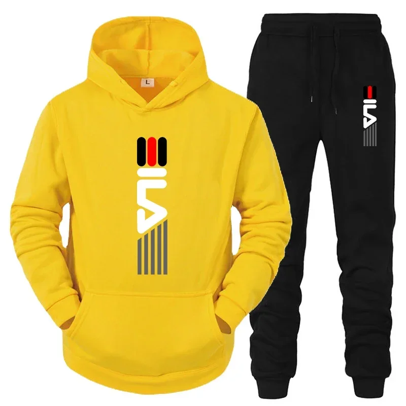 Men's Tracksuit Hooded Sweatsh - Outdoor Sports Outfit ulasan dan harga