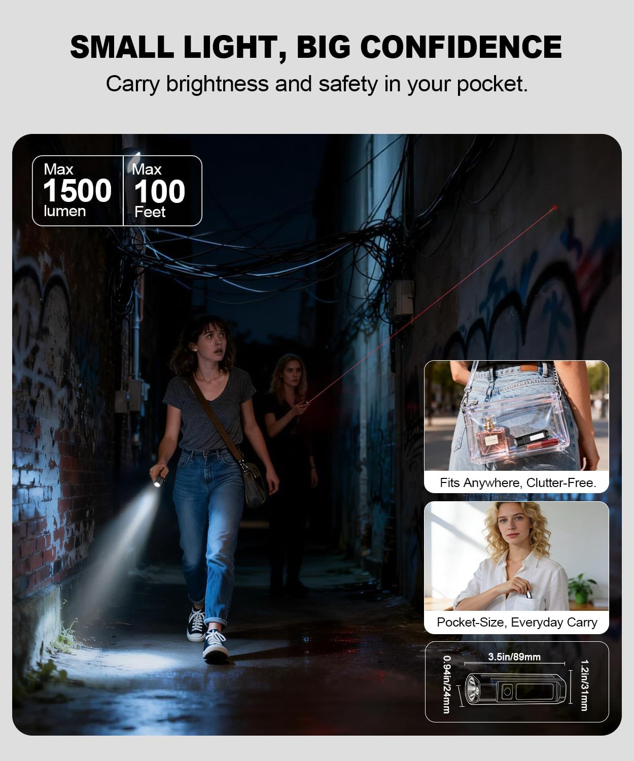 Portable LED FlashlightWaterpr - Outdoor Sport Activity ulasan dan harga