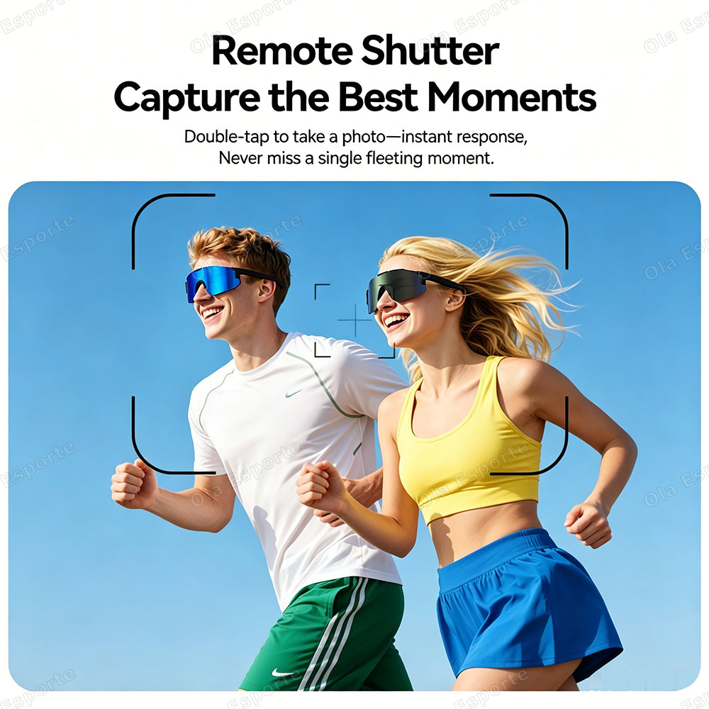 Cycling Smart Glasses HD Bluet - Outdoor Sport Gear ulasan dan harga