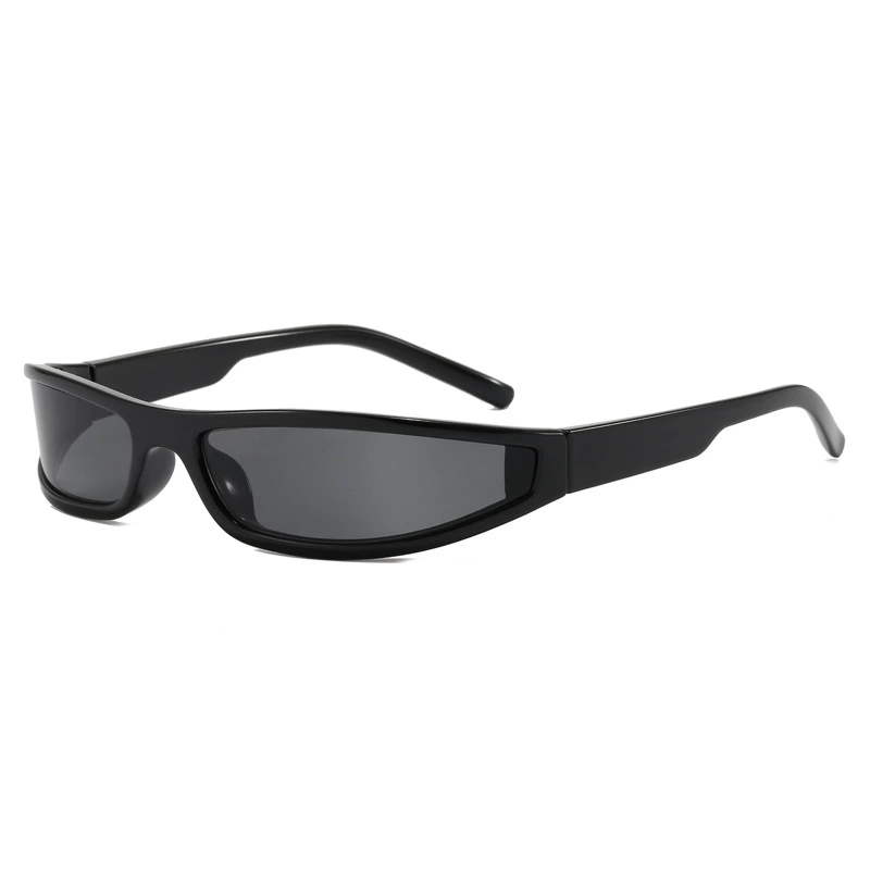 Y2K Narrow Rectangle Wrap Arou - Outdoor Sport Glasses ulasan dan harga