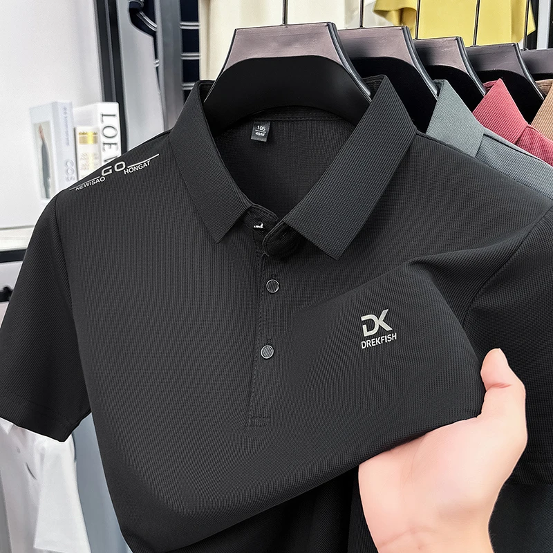 DREKFISH embroidered polo shir - Outdoor Sport Outfit ulasan dan harga
