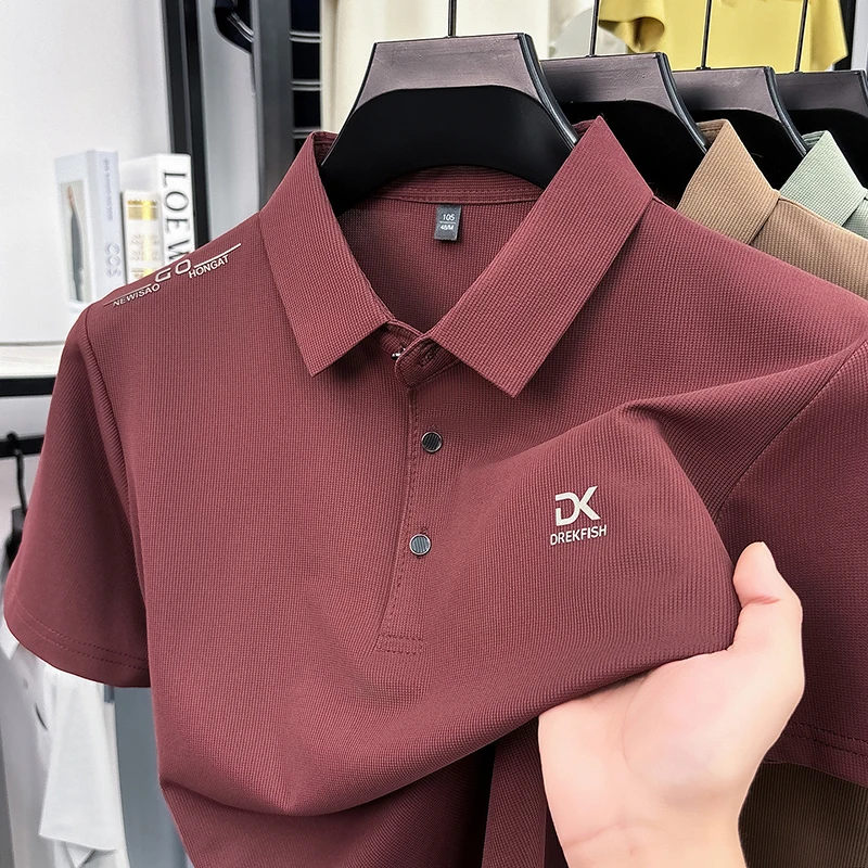 DREKFISH embroidered polo shir - Outdoor Sport Outfit ulasan dan harga