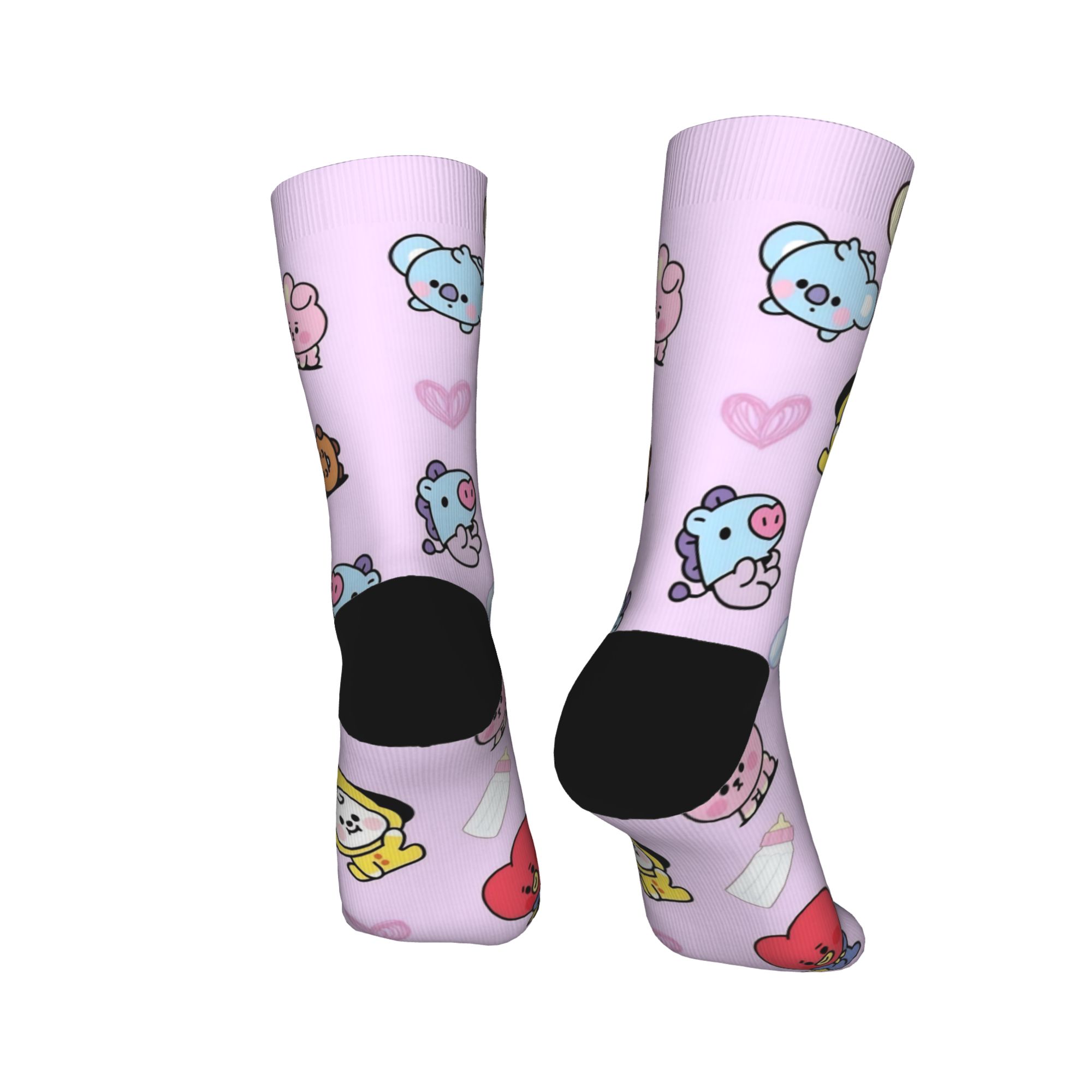 Cartoon Music Band Socks Korea - Outdoor Sportsman Group ulasan dan harga