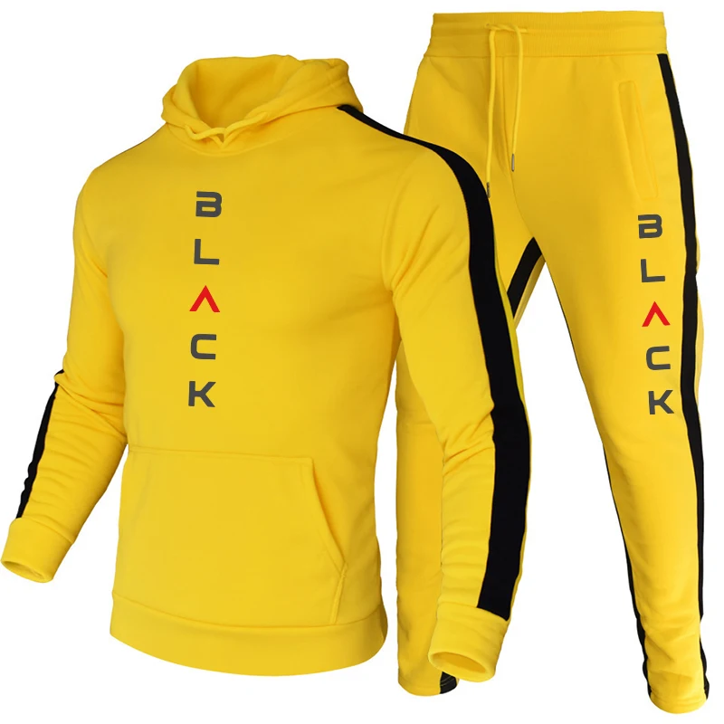 AutumnWinter 2 Pcs Set Men's T - Outdoor Sports Outfit ulasan dan harga