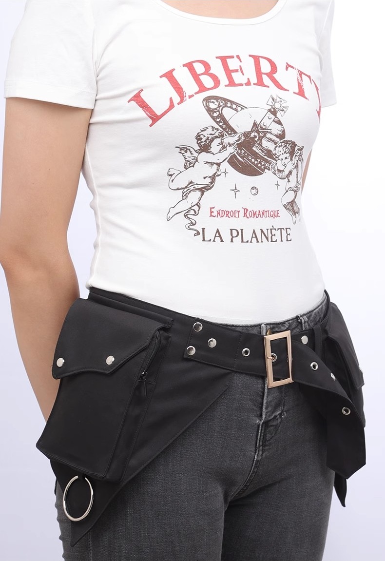 Women's Medieval Punk Waist Ba - Outdoor Sports Accessories ulasan dan harga