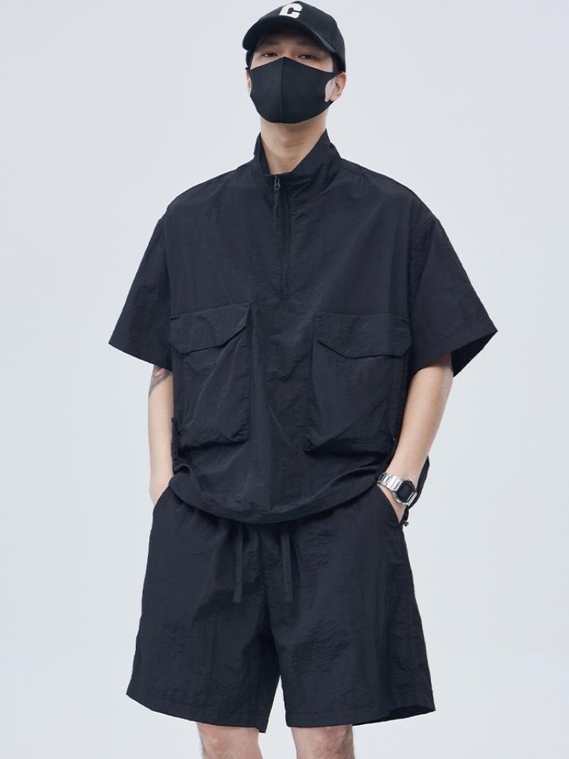 Men Summer Casual Sportswear S - Outdoor Sports Outfit ulasan dan harga
