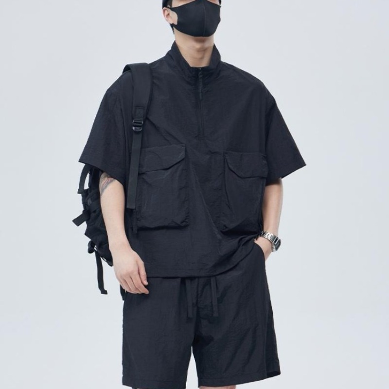 Men Summer Casual Sportswear S - Outdoor Sports Outfit ulasan dan harga
