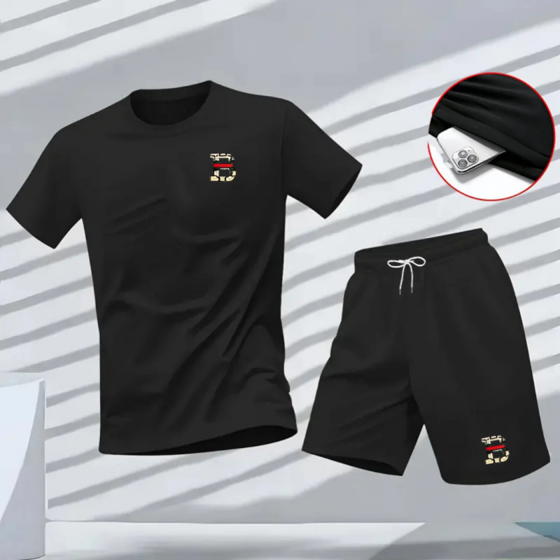 Men Quick Dry Short Sleeve Tee - Outdoor Sports Outfit ulasan dan harga