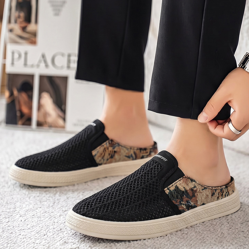 Summer men's perforated mesh s - Outdoor Sports Shoes ulasan dan harga