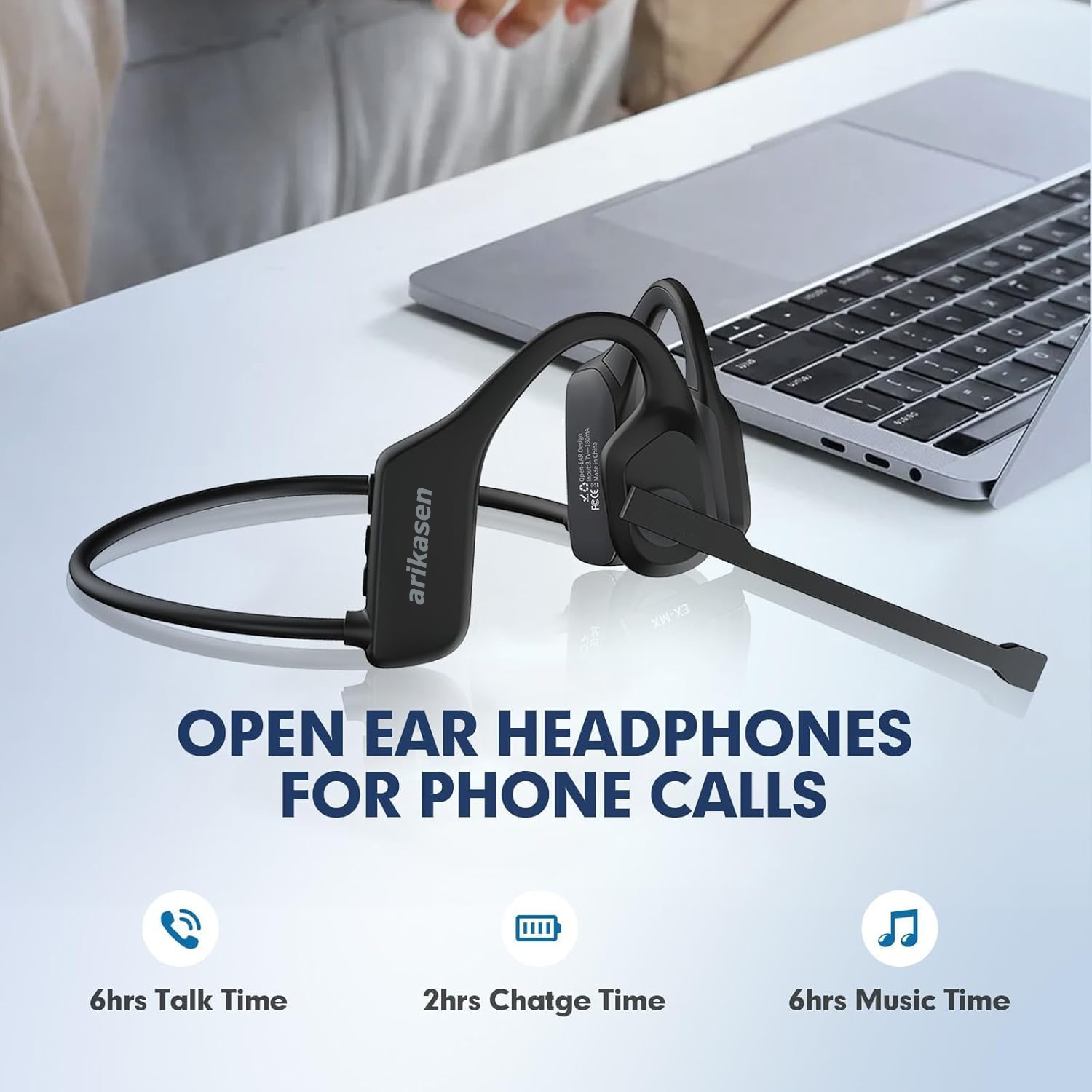 Open Ear Headphones with Mic,  - Outdoor Sport Centre ulasan dan harga