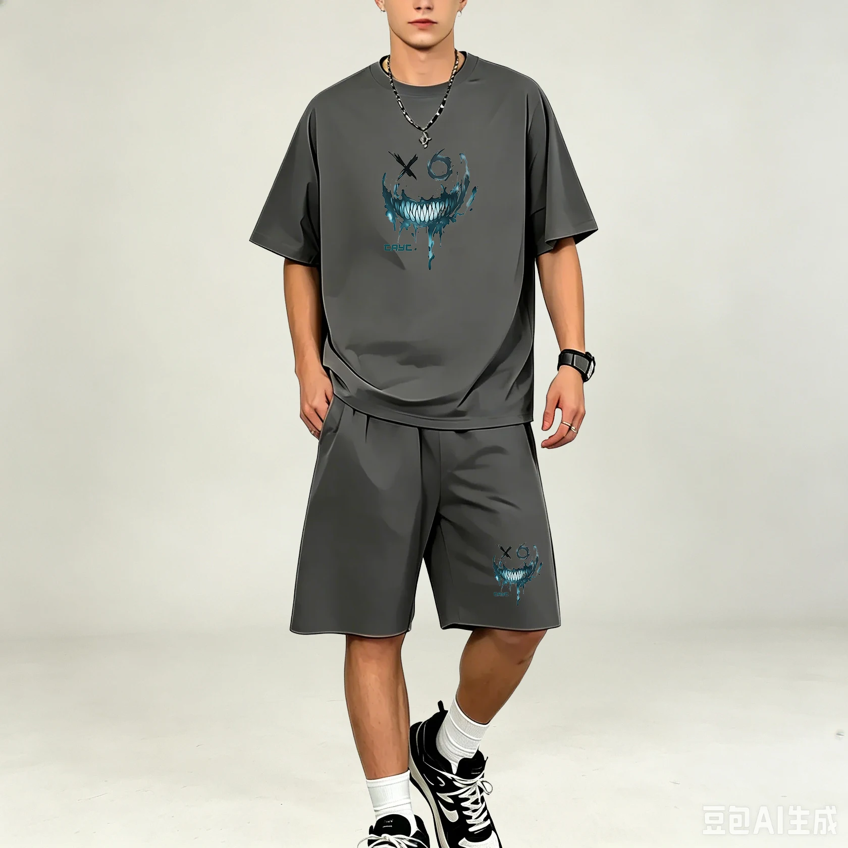 Men T-Shirts Sets Quick Dry Br - Outdoor Sports Outfit ulasan dan harga