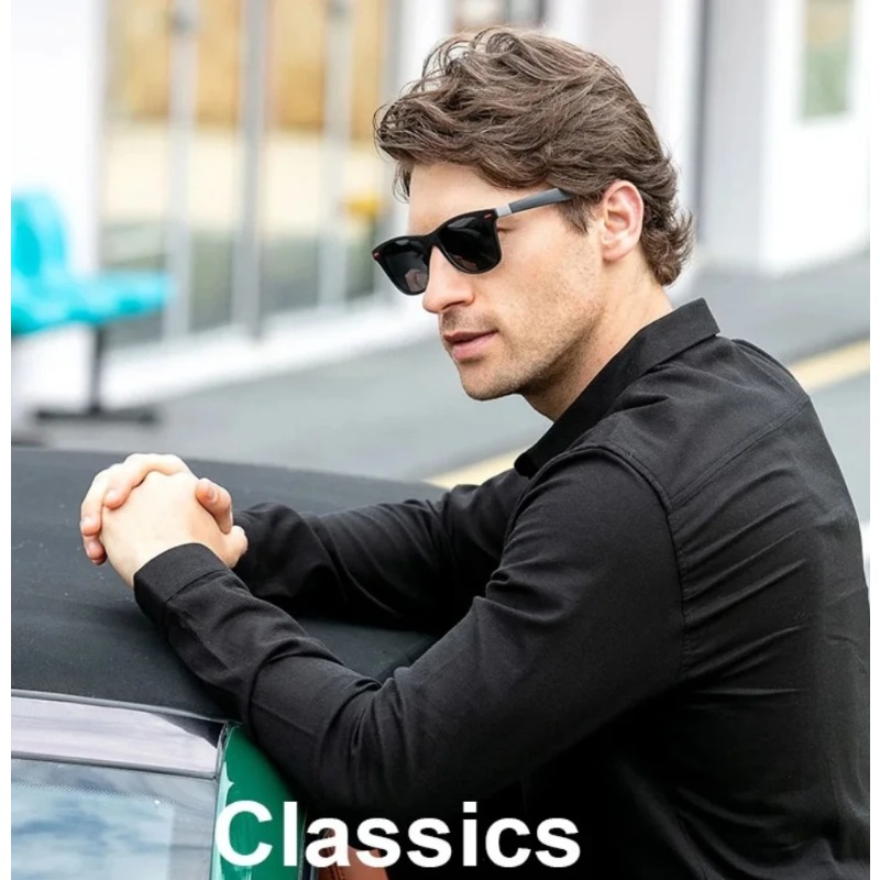 Classic Retro PC Frame Sunglas - Outdoor Sport Glasses ulasan dan harga