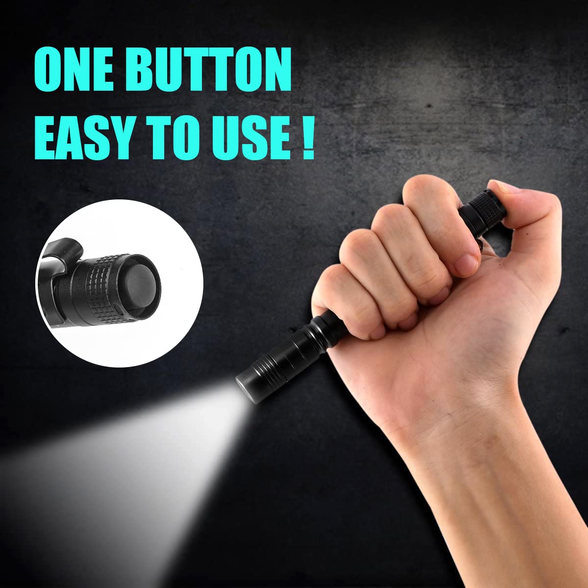 Portable Mini LED Pen Flashlig - Outdoor Sport Gear ulasan dan harga