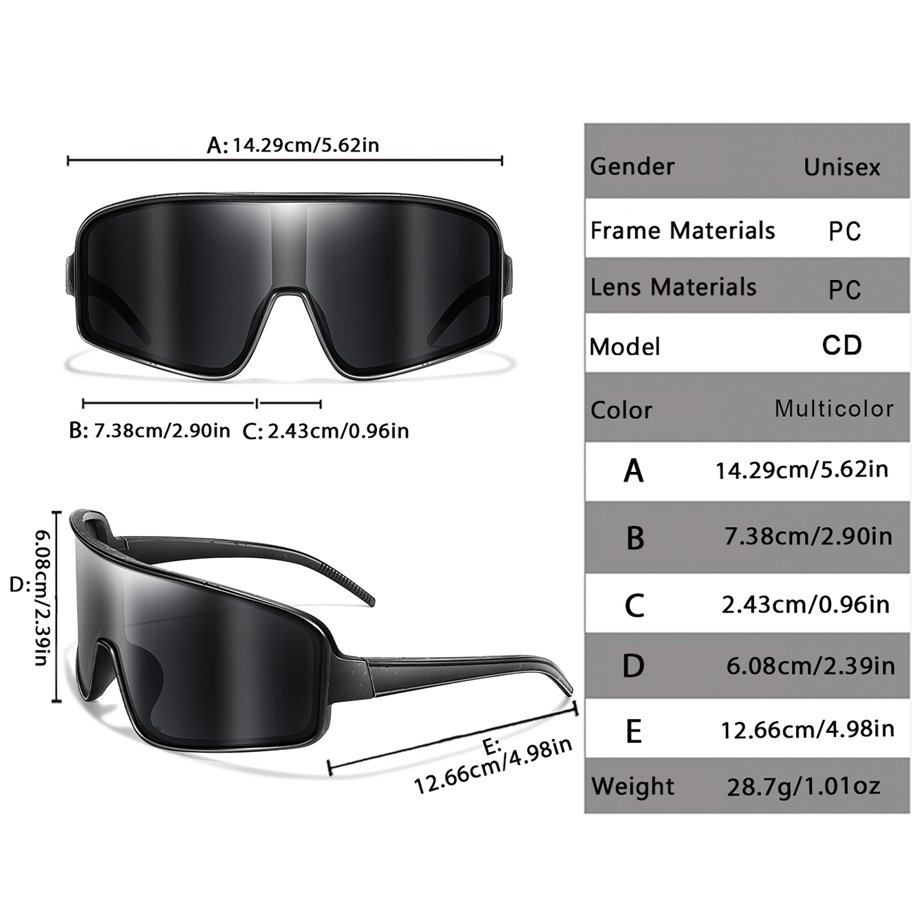 Outdoor Casual Sunglasses Larg - Outdoor Sport Gear ulasan dan harga