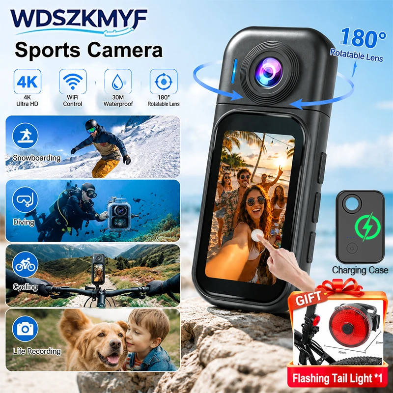 4K/1080P/30FPS HD Camera Mini  - Outdoor Sport Ideas ulasan dan harga
