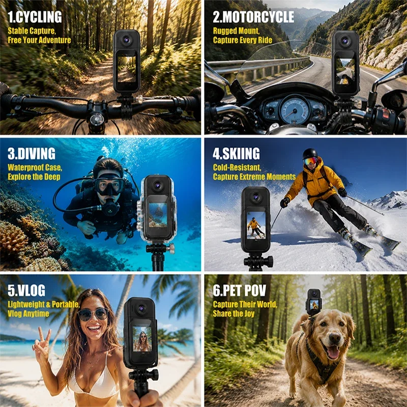 4K/1080P/30FPS HD Camera Mini  - Outdoor Sport Ideas ulasan dan harga
