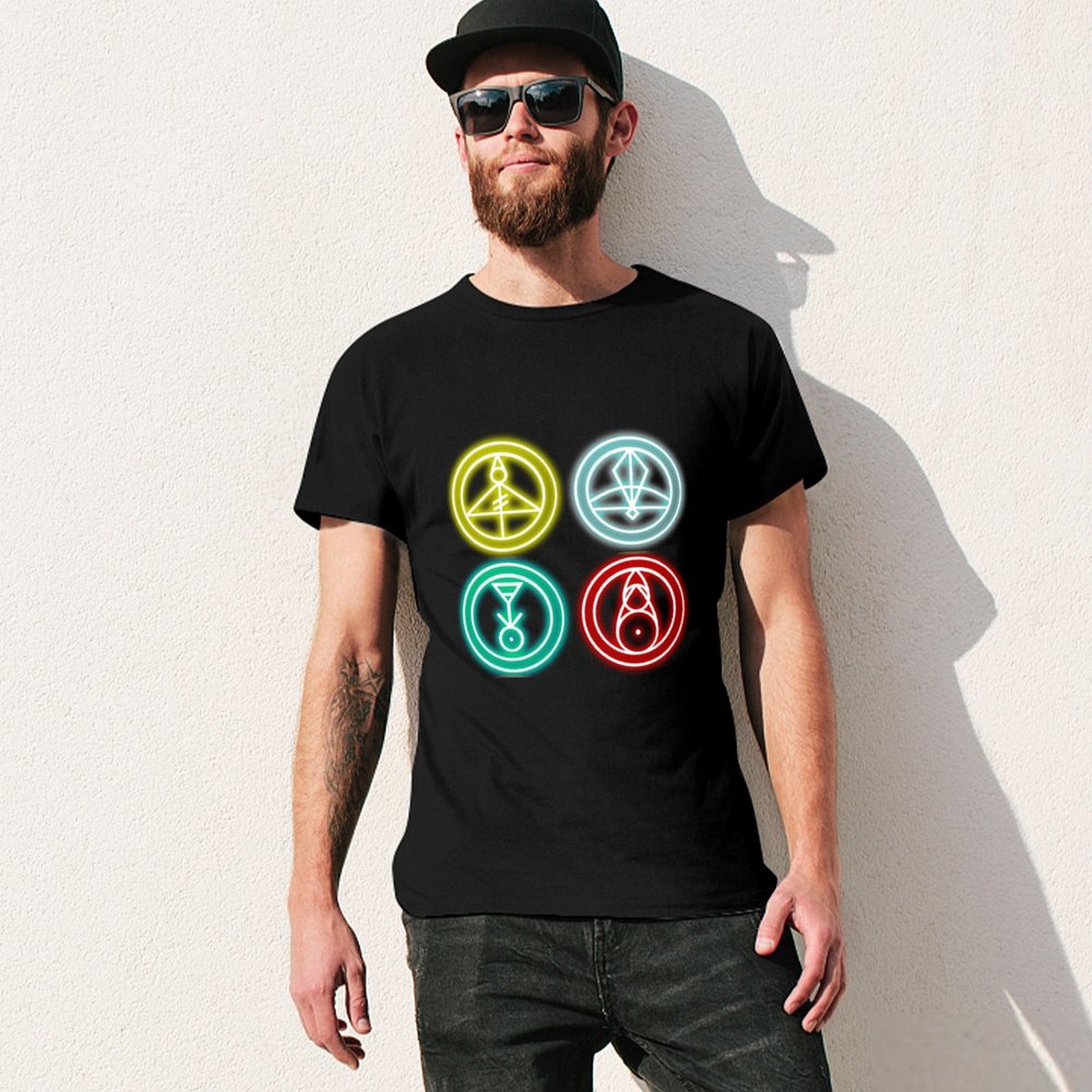 Group Glyphs - Glowing T-Shirt - Outdoor Sportsman Group ulasan dan harga