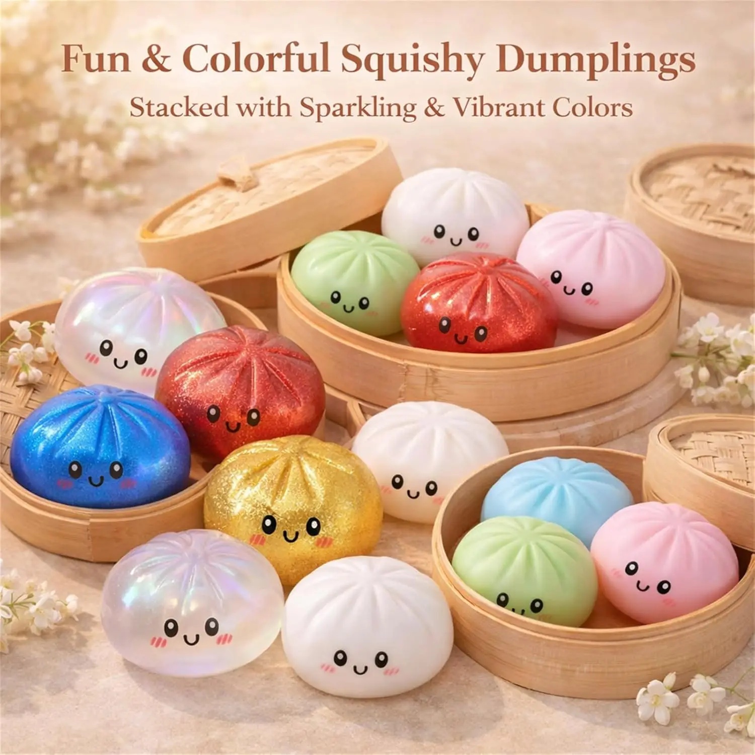 Mini Glitter Dumpling Squishy  - Outdoor Sports Accessories ulasan dan harga