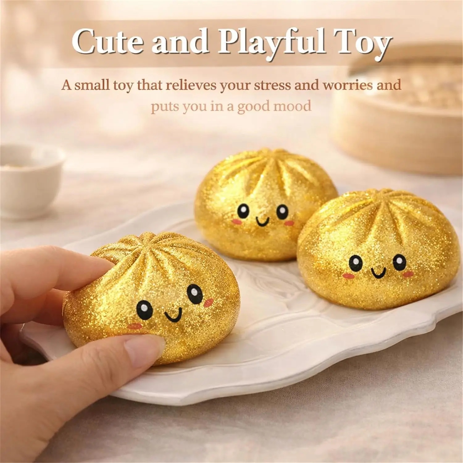 Mini Glitter Dumpling Squishy  - Outdoor Sports Accessories ulasan dan harga