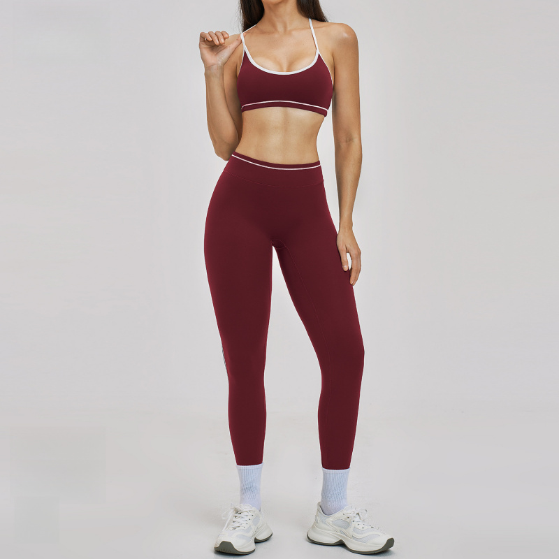 New Nude Feel Sports Sets Woma - Outdoor Sport Outfit ulasan dan harga
