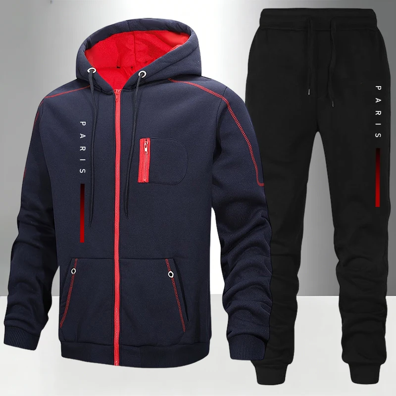 Men's Set/Coat/Pants Paris Fas - Outdoor Sports Outfit ulasan dan harga