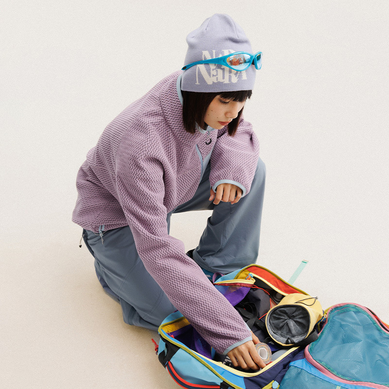 Autumn Winter Polar Fleece Wav - Outdoor Sport Jacket Women'S ulasan dan harga