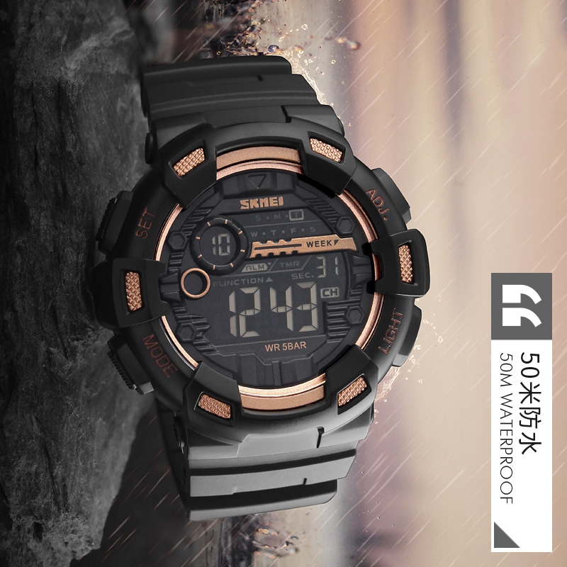 SKMEI Sports Electronic Wristw - Outdoor Sports List ulasan dan harga