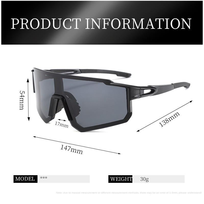 Oversized Bicycle Eyewear Outd - Outdoor Sport Glasses ulasan dan harga