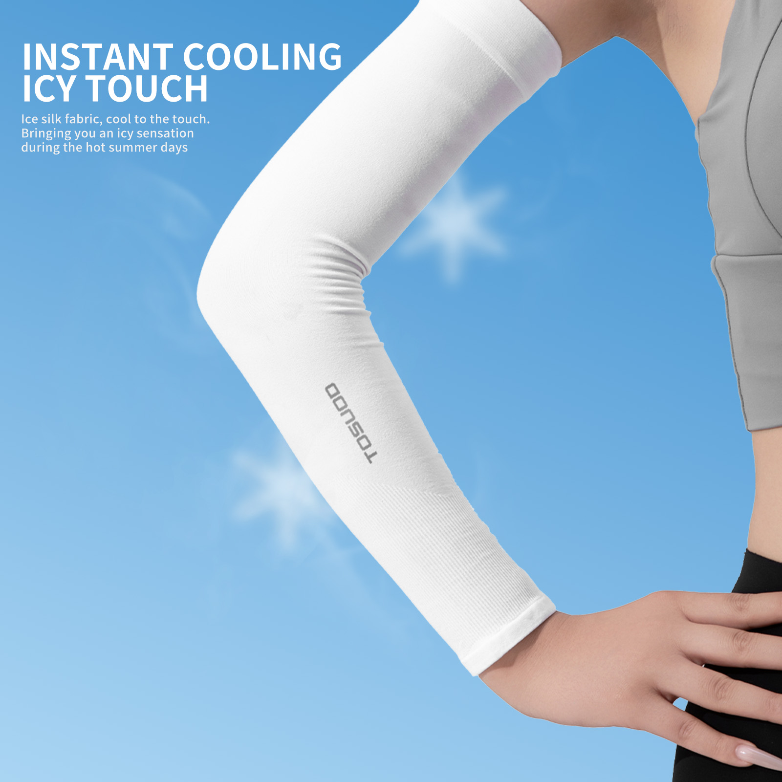 TOSUOD Ice Silk Bicycle Sleeve - Outdoor Sport Gear ulasan dan harga