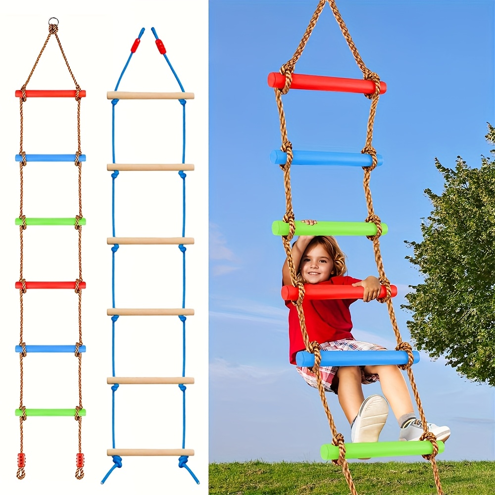 1pc Colorful Kid Climbing Ladd - Outdoor Sport Climbing Gear ulasan dan harga