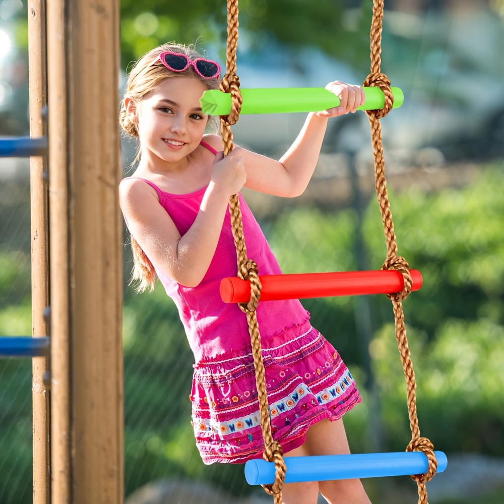 1pc Colorful Kid Climbing Ladd - Outdoor Sport Climbing Gear ulasan dan harga