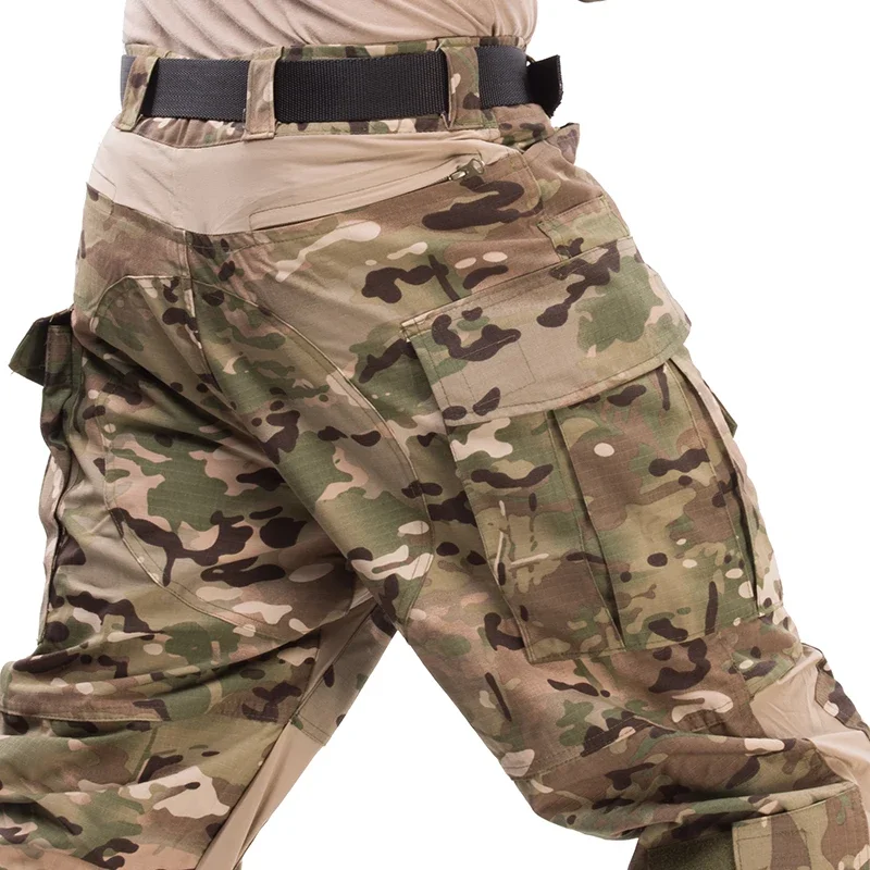 G3 Combat Pants +Pads Elastic  - Outdoor Sport Climbing Gear ulasan dan harga