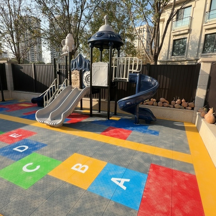 Professional Interlocking PP M - Outdoor Sport Court Tiles ulasan dan harga