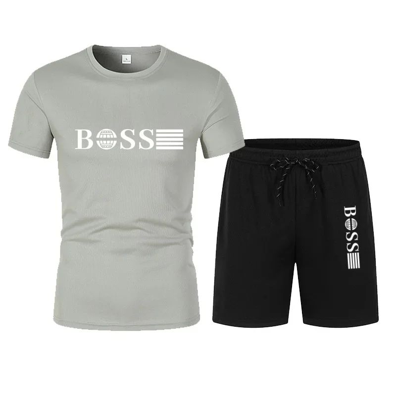 Men's summer sports outfit, 2- - Outdoor Sports Outfit ulasan dan harga